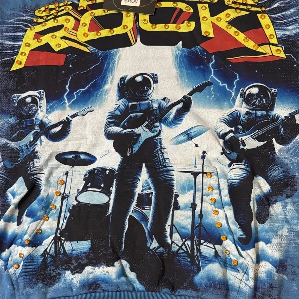 Stray Hoodie - Space Rock Pullover